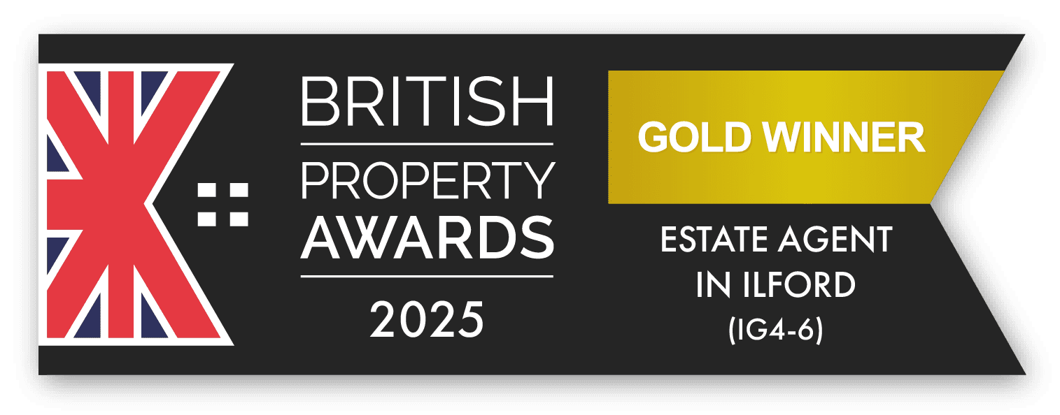 British Property Awards 2025, Gold winner for estate agent in IG4-6